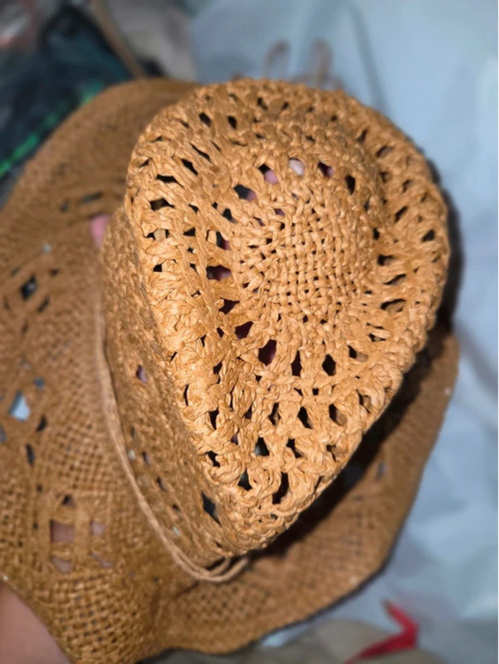 Straw hat  cowgirl summers